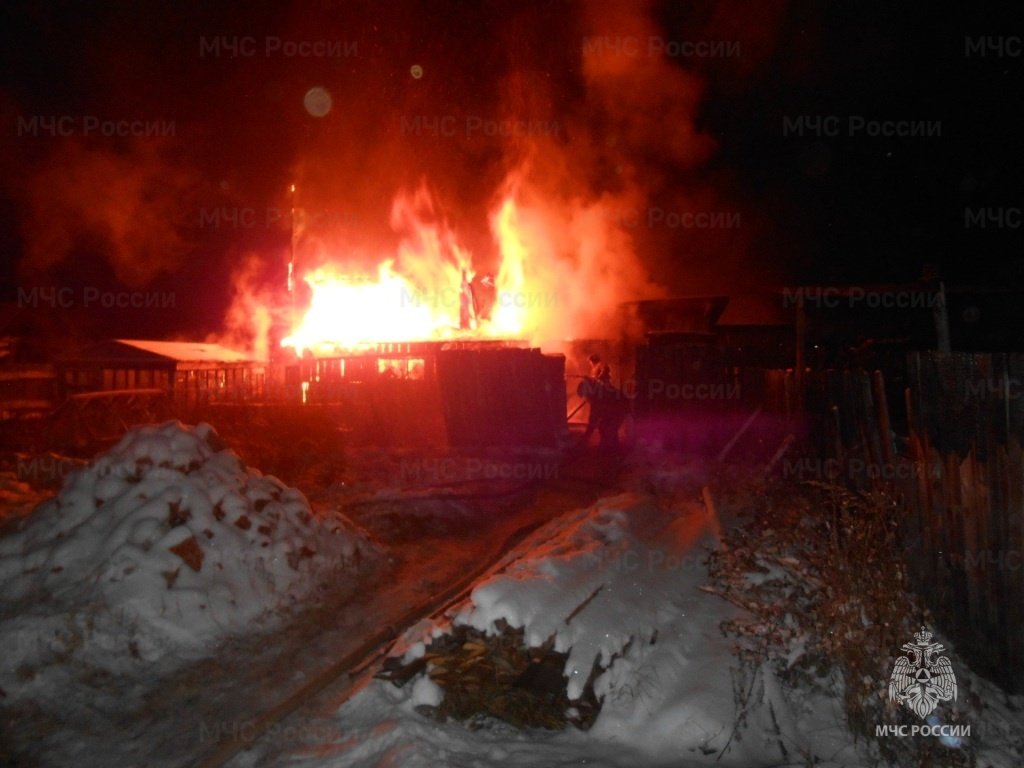 Пожар в г. Киренске — МЧС России по Иркутской области